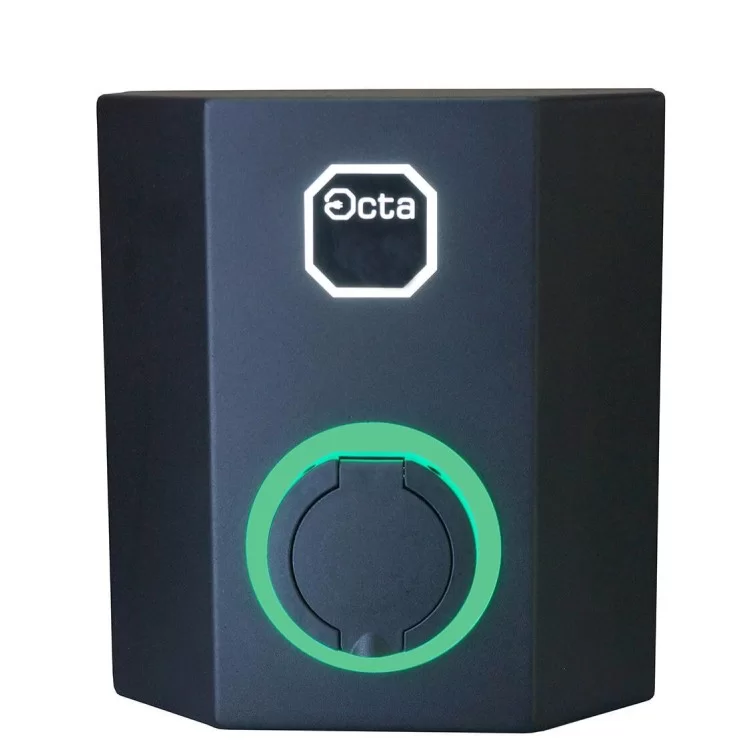 Однофазная зарядная станция для электромобиля Octa Energy W107-C2 на 7кВт (Type 2) отзывы - изображение 5