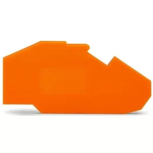 Конечная пластина Wago 782-317 толщиной 1,5мм (оранжевая)