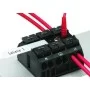 Трехполюсная четырехпроводная PE-N-L1 клемма Wago 862-9603 Push Wire (белая)