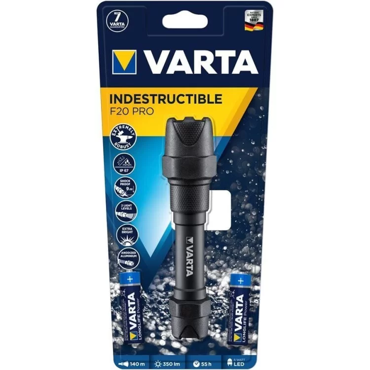 в продаже Фонарь Varta 18710101421 Indestructible F10 Pro LED 3хААА - фото 3