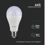 Світлодіодна лампа V-TAC 3800157627733 SKU-160 SAMSUNG CHIP Plastic A65 E27 15Вт 4000К