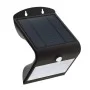 Вуличний LED світильник V-TAC 3800157652636 SKU-7528 Solar LED 3Вт 3000K+4000K з датчиком руху (чорний)