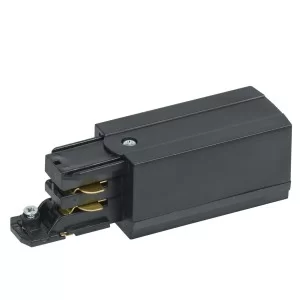Черный правый кабельный ввод IEK LPK0D-KVR-3-K02 для трехфазного шинопровода