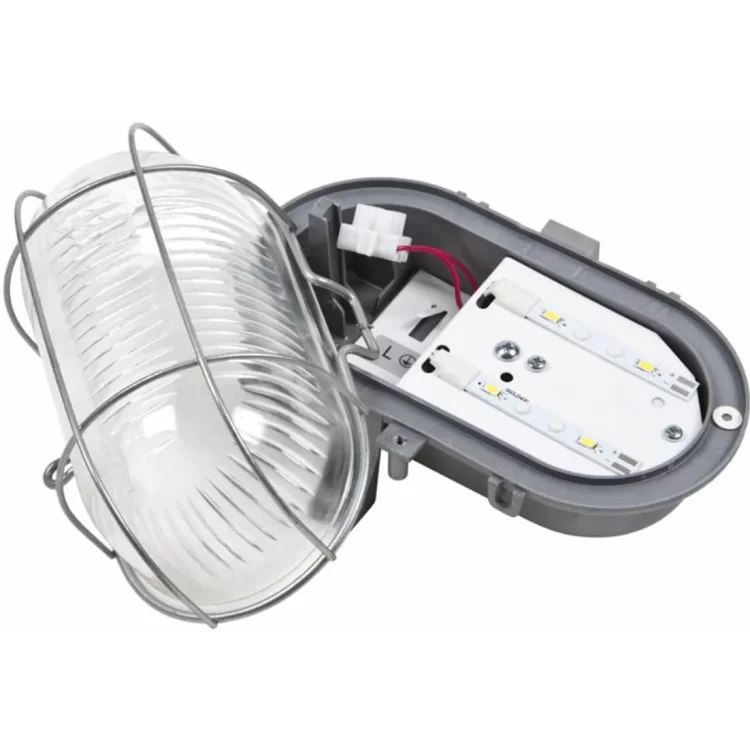 Світильник із сталевою решіткою Lena Lighting Oval LED 4,5Вт 3000K (30939019) ціна 230грн - фотографія 2