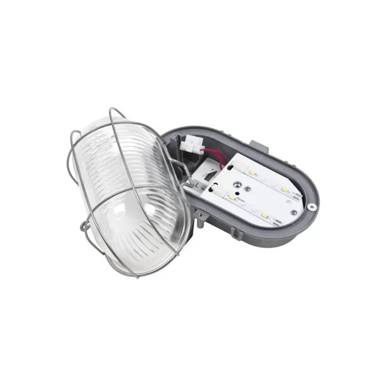 в продажу Вологозахищений світильник з решіткою Lena Lighting Oval LED 3Вт 4000K (30939018) - фото 3