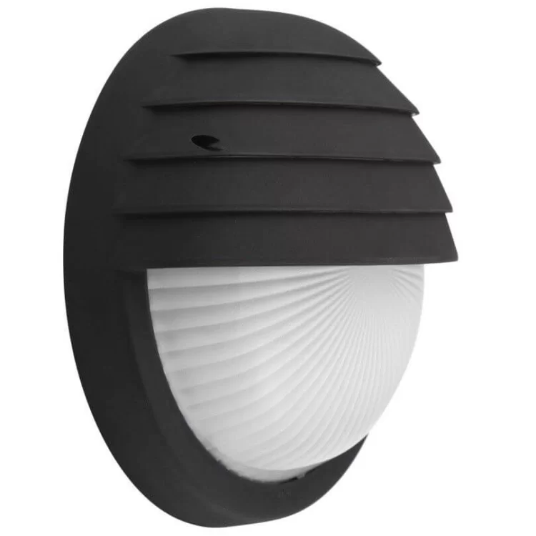 Чорний світильник Lena Lighting Optima 1 75Вт E27 з матовим розсіювачем (30808360) ціна 210грн - фотографія 2