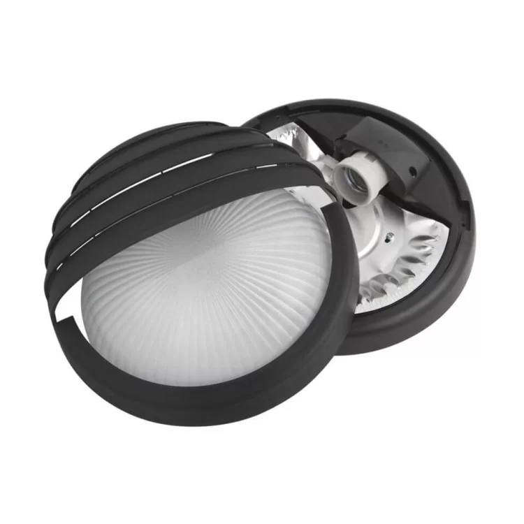 в продажу Чорний світильник Lena Lighting Optima 1 75Вт E27 з матовим розсіювачем (30808360) - фото 3