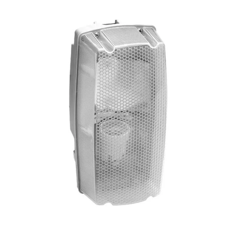 Сірий світильник Lena Lighting Brick 21Вт E27 IP54 з призматичним розсіювачем (30808219) ціна 135грн - фотографія 2