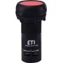 Моноблочна утоплена кнопка ETI 004771450 ECF-10-R (1NO червона)