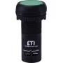 Моноблочная утопленная кнопка ETI 004771451 ECF-10-G (1NO зеленая)