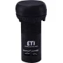 Моноблочная утопленная кнопка ETI 004771453 ECF-10-C (1NO черная)