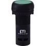 Моноблочная утопленная кнопка ETI 004771461 ECF-01-G (1NC зеленая)