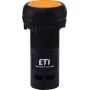 Моноблочна утоплена кнопка ETI 004771466 ECF-01-A (1NC помаранчева)