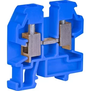 Гвинтова нейтральна клема ETI 003901421 mini VS 2.5 PAM N (2.5мм² (синя)