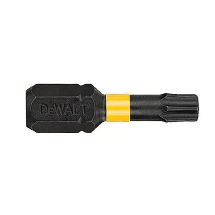 Ударные биты DeWALT Impact torsion Т10 25мм (5шт)