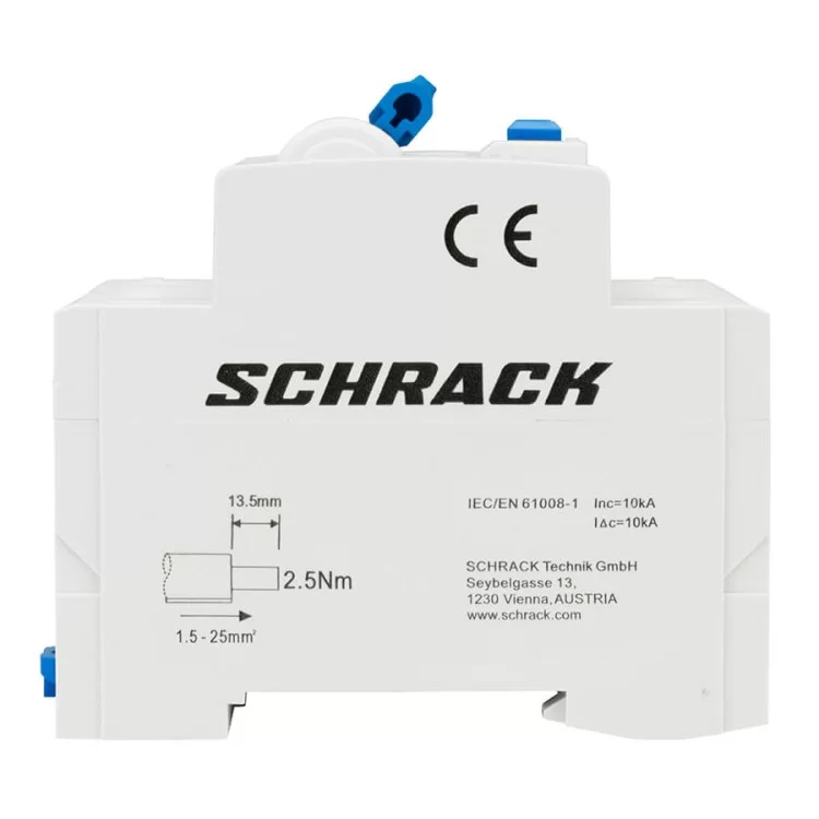 ПЗВ Schrack AR002103 10кА 25А 30мА 4P тип AC відгуки - зображення 5