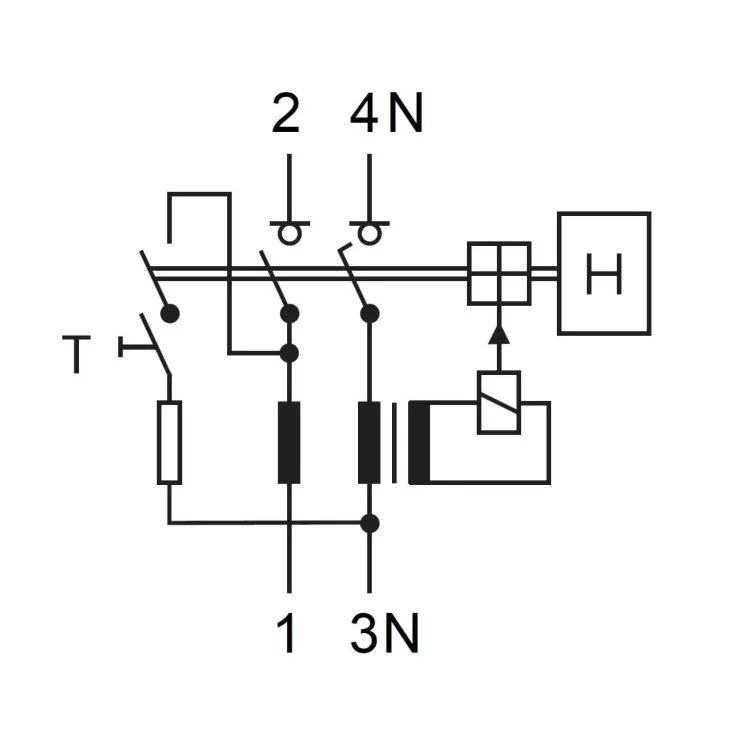ПЗВ Schrack BC606210 6кА 63А 100мА 2P тип AC інструкція - картинка 6