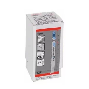 Лобзиковые пилки Bosch T123XF (100шт)