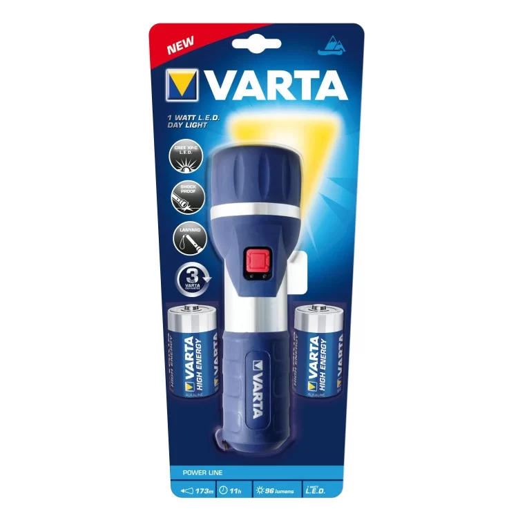 Ліхтар Varta Day Light LED 2хD 1Вт ціна 1 161грн - фотографія 2