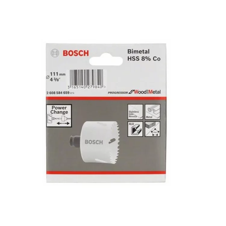 Коронка Bosch Progressor 111мм ціна 1 367грн - фотографія 2