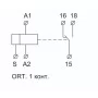 Реле задержки включения IEK ORT 1 контакт 12-240В AС/DC