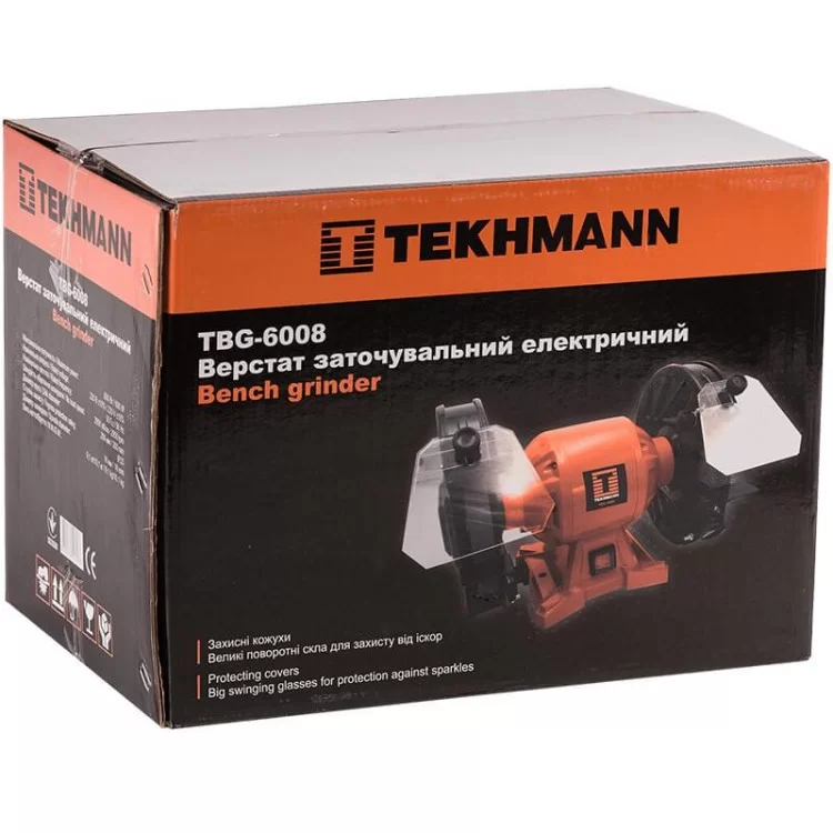 Станок заточный Tekhmann TBG-6008 600Вт отзывы - изображение 5