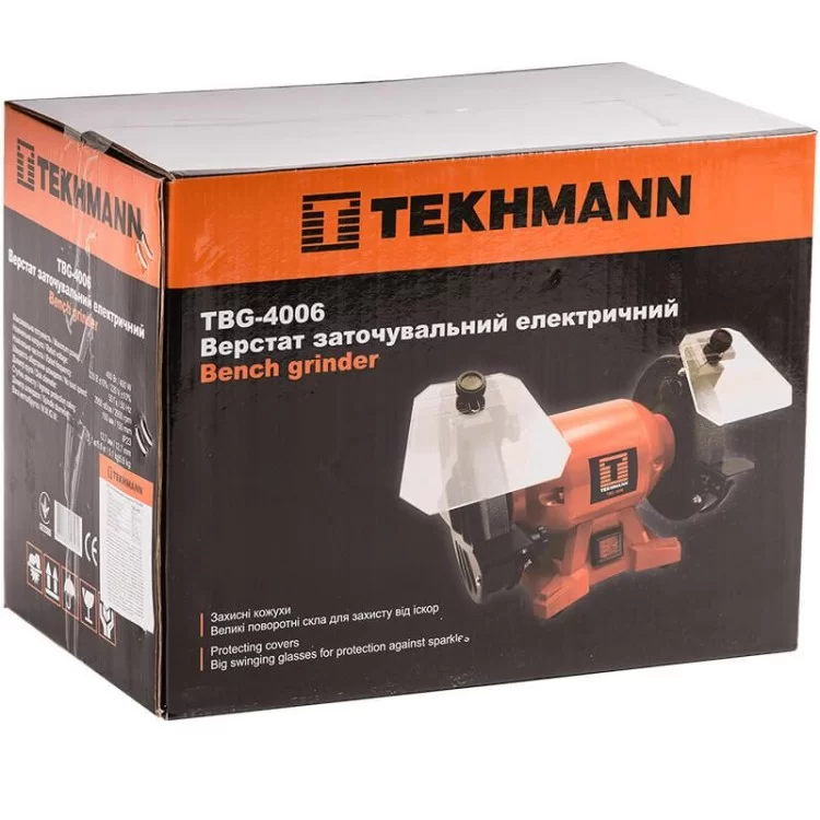 Станок заточувальний Tekhmann TBG-4006 400Вт відгуки - зображення 5
