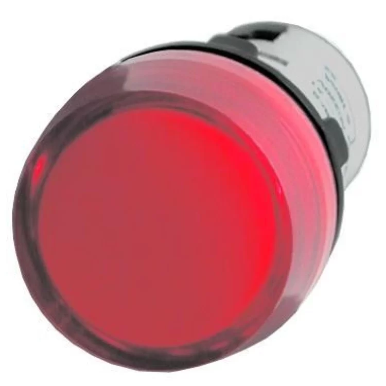 Світлодіодна червона лампа моноблок 24В