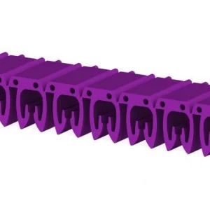 Маркировка KE 2 для провода 1.5-2.5, открытый тип, символ «7», фиолетовая