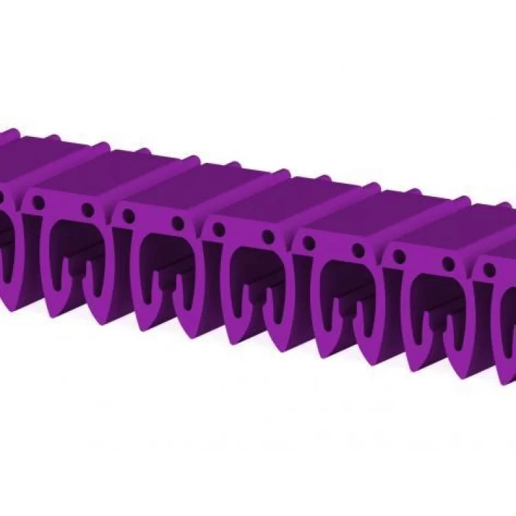 Маркировка KE 2 для провода 1.5-2.5, открытый тип, символ «7», фиолетовая