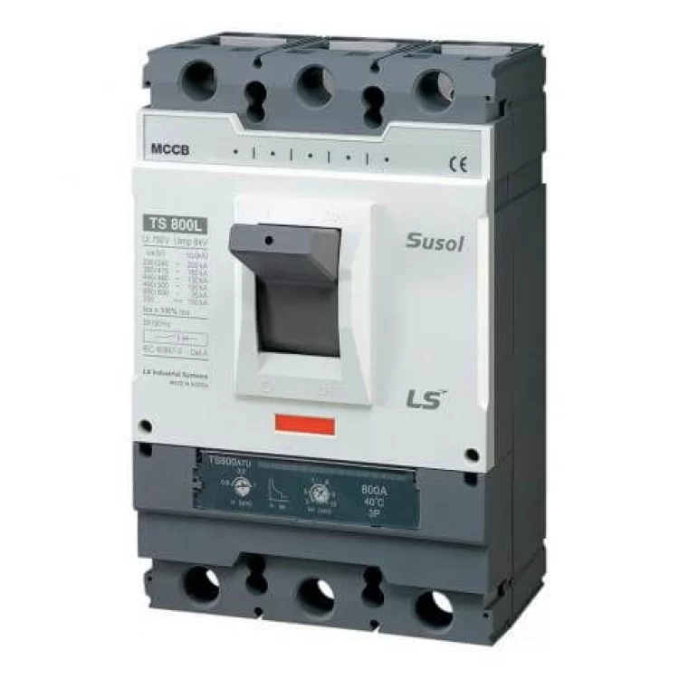 Автоматичний вимикач TS800N MTU 630A 3P, 65кА