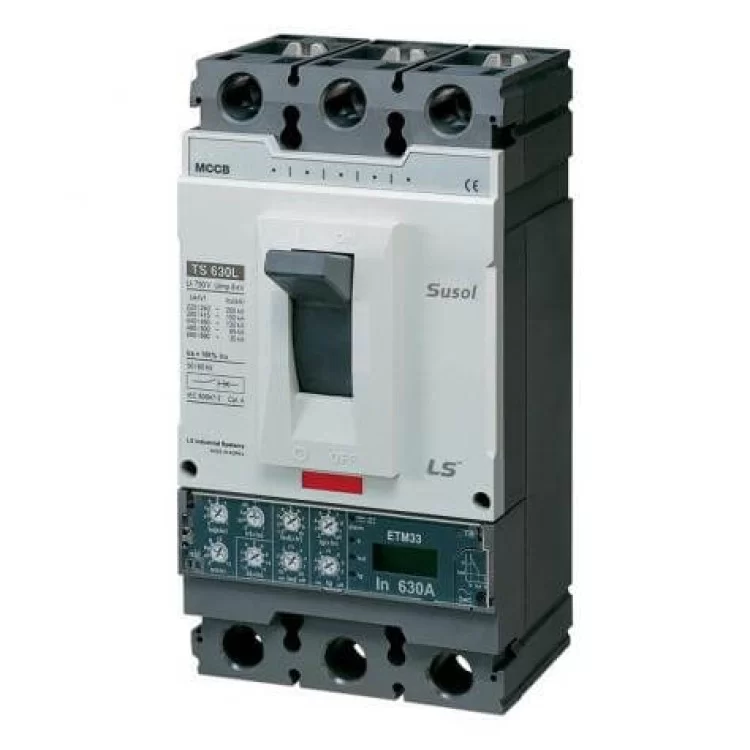 Автоматичний вимикач TS630H FTU630,500А, 3P, 85кА