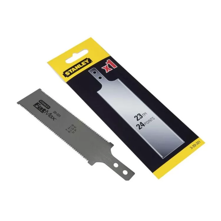 Запасное полотно для чисторежущей мини-ножовки с двумя режущими кромками Stanley FatMax (2шт) цена 473грн - фотография 2