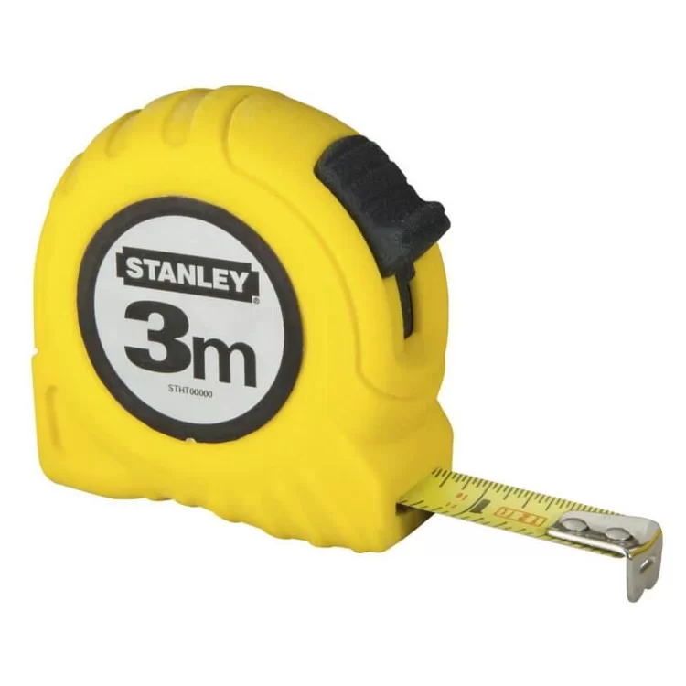 Рулетка вимірювальна Stanley Global tape 3мх12,7мм