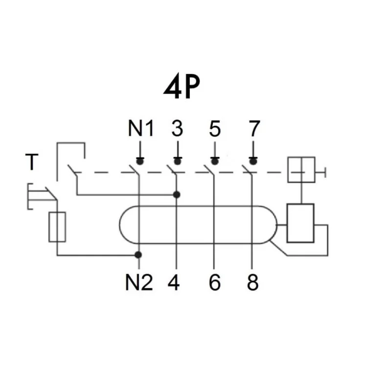 ПЗВ Schrack 10кА/30мА 4P 63А тип AC інструкція - картинка 6