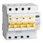 Диференційний автоматичний вимикач IEK АД14 4Р, 16А, 300мА