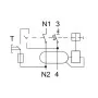 Диференційний вимикач Schrack АВДТ 6кА/30мА 1P+N 10A характеристика C Тип A