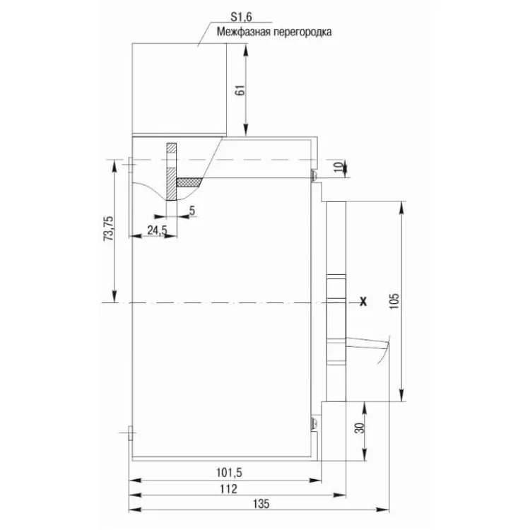 Автоматический выключатель IEK ВА88-35Р 3Р 87,5-125А 35кА инструкция - картинка 6