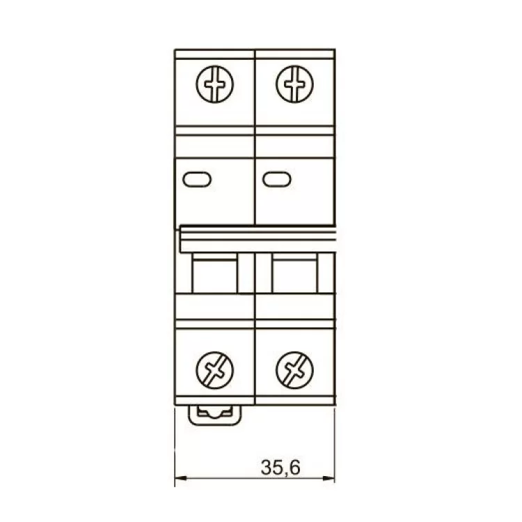 Автоматический выключатель IEK ВА47-29 2P 20A 4,5кА «B» (MVA20-2-020-B) цена 223грн - фотография 2