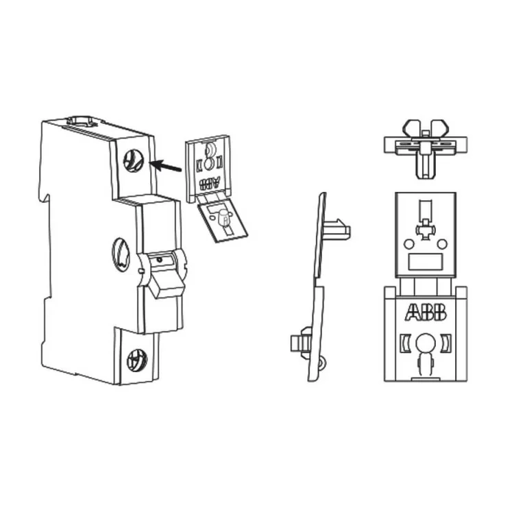 Автоматичний вимикач ABB BASIC M 1Р 10А 4,5kA характеристики - фотографія 7