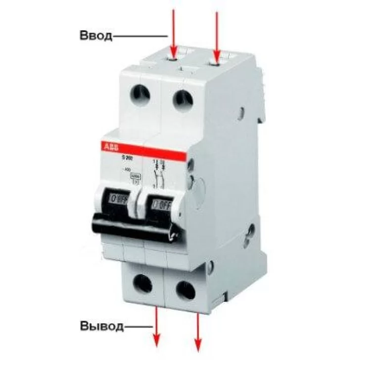 Автоматичний вимикач ABB S202-C1 тип C 1А характеристики - фотографія 7