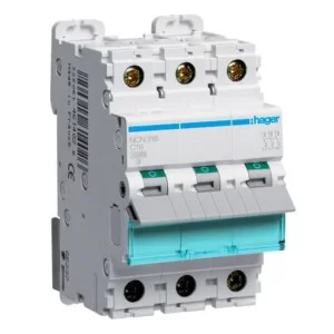 Автоматичний вимикач NCN316 (3р, С, 16А) Hager