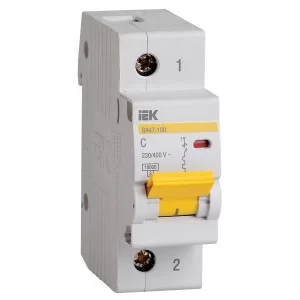 Автоматичний вимикач IEK ВА47-100 1Р з 63А 10кА