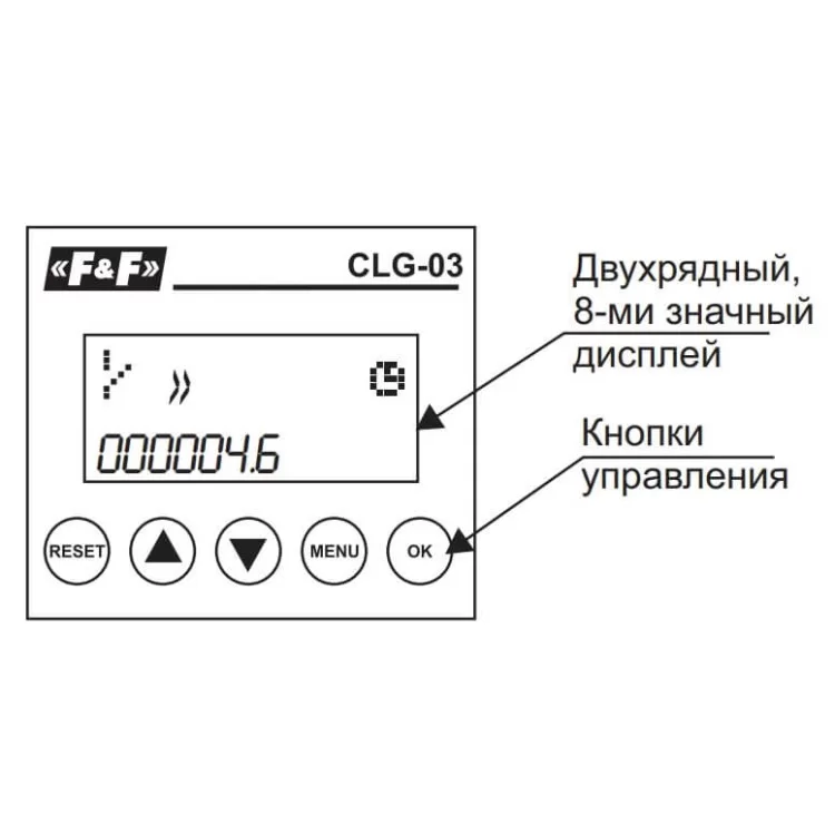 продаємо Лічильник часу роботи F&F CLG-03 в Україні - фото 4