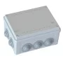 Електрична коробка з кабельними вводами 2х40+6х32мм, IP55,240х190х90мм