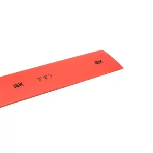 Красная термоусадочная трубка IEK UDRS-D10-100-K04 ТТУ 10/5 (100м/рол)