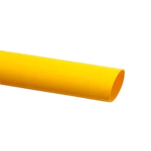 Жовта термозбіжна трубка IEK UDRS-D8-100-K05 ТТУ 8/4 (100м/рол)