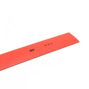 Красная термоусадочная трубка IEK UDRS-D10-1-K04 ТТУ 10/5 (1м)