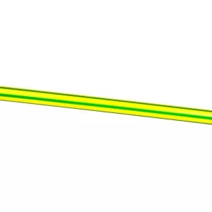 Жовто-зелена термозбіжна трубка IEK UDRS-D10-1-K52 ТТУ 10/5 (1м)