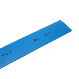 Синяя термоусадочная трубка IEK UDRS-D20-1-K07 ТТУ 20/10 (1м)
